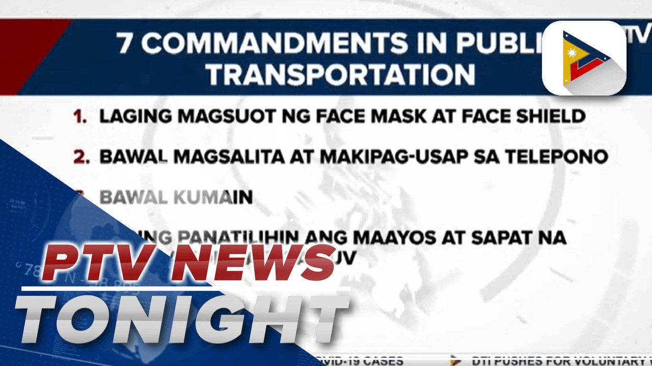 LTFRB to air-conditioned PUVs: Open windows for better air ventilation