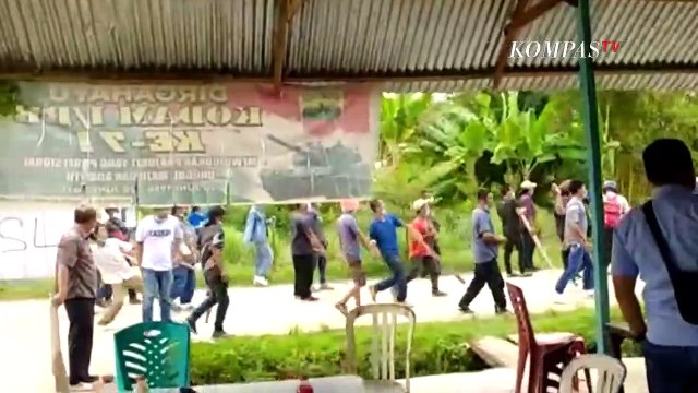 Bentrokan dengan Warga Pecah Saat Sekelompok Orang Mengaku Pemilik Lahan Hendak Mendirikan Bangunan