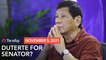 After announcing 'retirement,' Duterte now eyes Senate seat