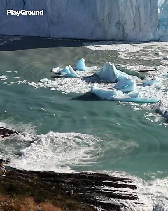 Este glaciar argentino se derrite ante nuestros ojos