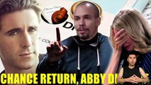 CBS Y&R Spoilers Chance is back and Abby wants a divorce, because she and Devon are in love