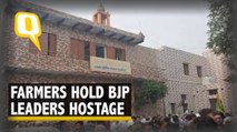 Farmers' Protest | Farmers Surround Temple in Haryana, Hold BJP Leaders Inside Hostage