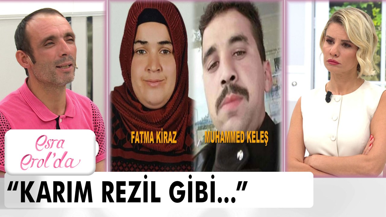 Adem Bey: Karım Fatma sürekli evden kaçıyor, eve dönsün! - Esra Erol'da 5 Kasım 2021