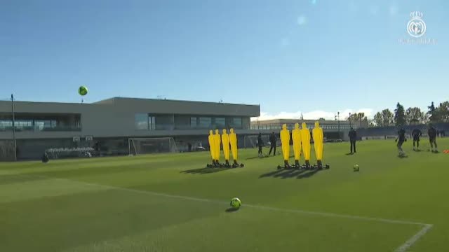 El Real Madrid prepara su encuentro contra el Rayo Vallecano