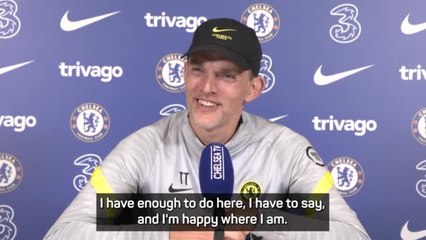 Video herunterladen: Tuchel laughs off emulating Conte Chelsea-Spurs career path