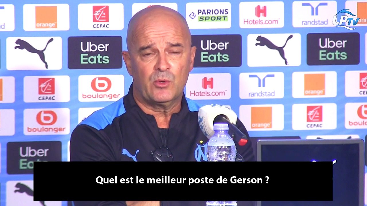 "Il n'y a pas de problème avec Gerson, il peut jouer tous les postes au milieu"