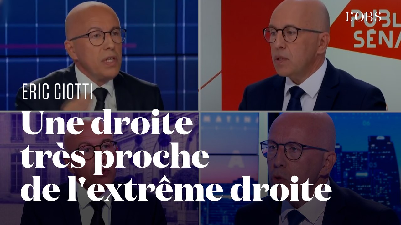 Eric Ciotti, un candidat LR plus proche de l'extrême droite que de la droite