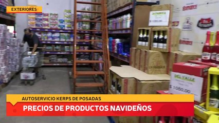 Precios de productos navideños