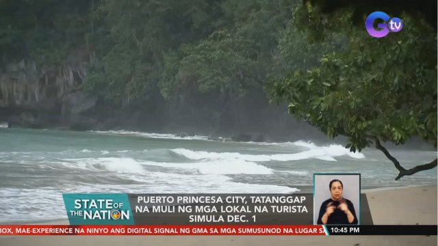 Puerto Princesa City, tatanggap na muli ng mga lokal na turista simula Dec. 1 | SONA