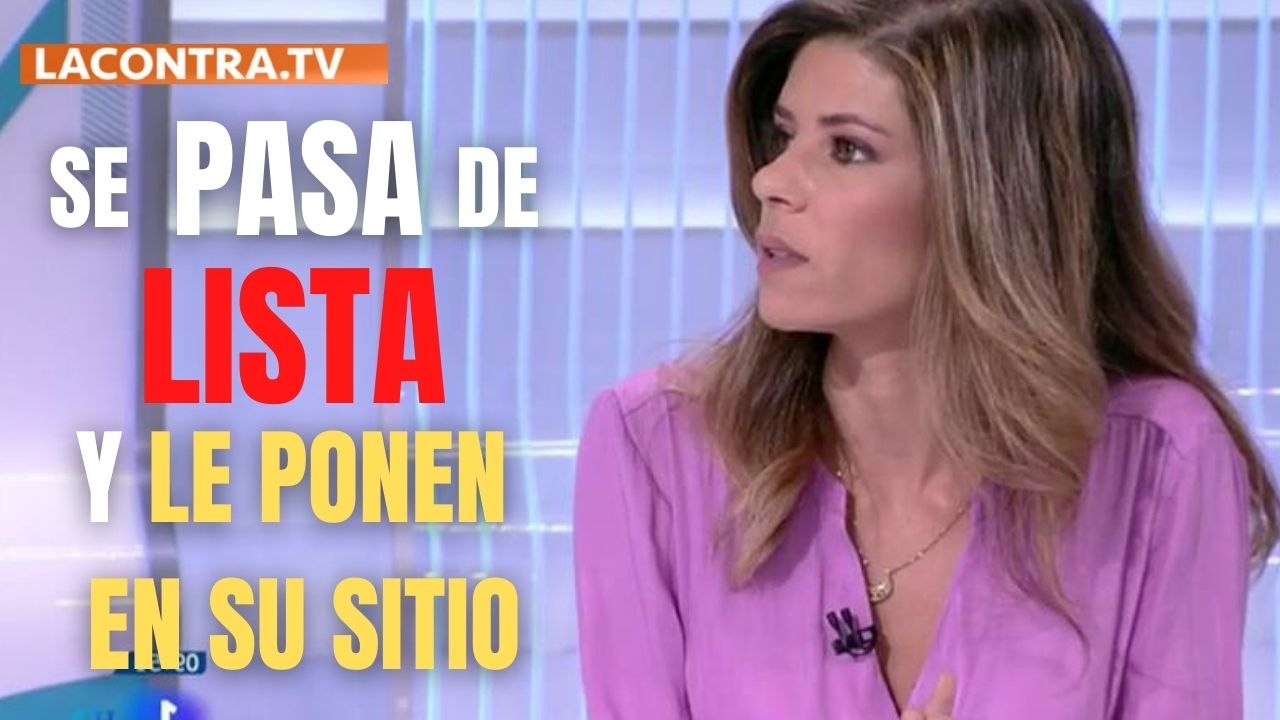 Olona vapulea a una periodista progresista de TVE