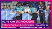 NZ vs NAM Stat Highlights T20 World Cup 2021: New Zealand Keep Semi-Final Hopes Alive