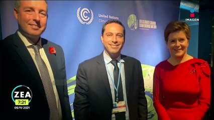 Mauricio Vila participa en la COP26 en Glasgow