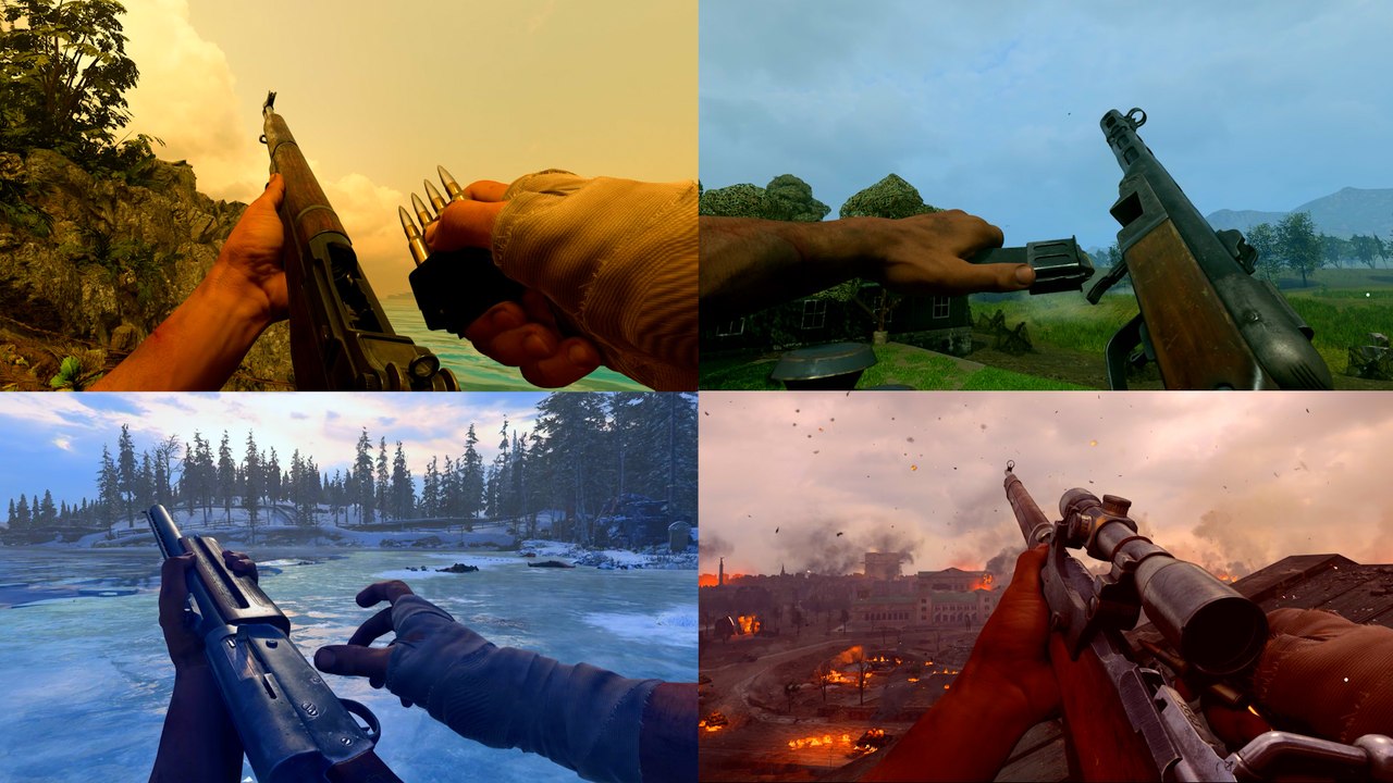 ALL Vanguard Weapons, Sounds & Reload Animations