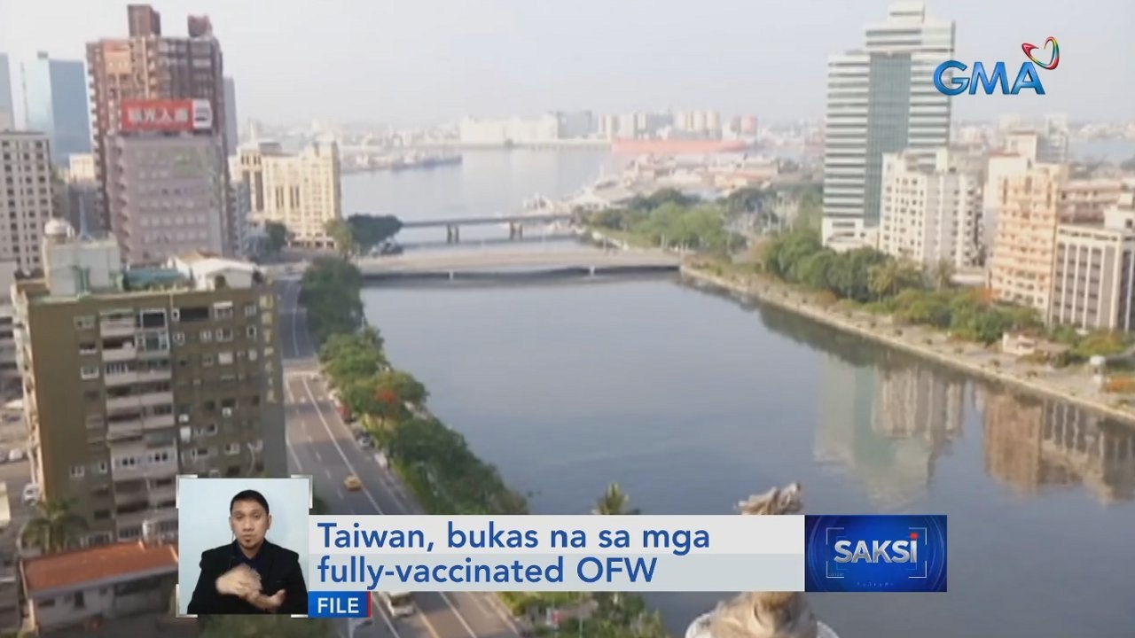 Fully-vaccinated Pinoys, puwede na sa Taiwan at Israel | Saksi