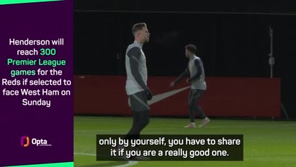 Скачать видео: Klopp celebrates 'perfect' captain Henderson ahead of Liverpool milestone