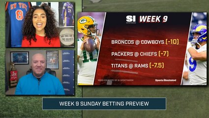 Week 9 NFL Sunday Betting Preview