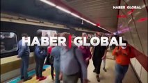 Yenikapı-Hacıosman metro seferlerinde aksaklık