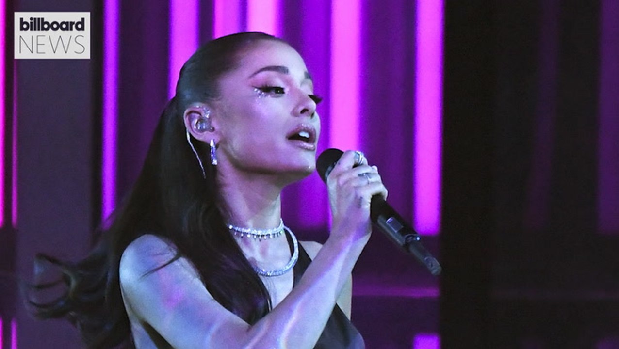 Watch Ariana Grande React to Jimmy Fallon Airing Her First Singing Gig | Billboard News