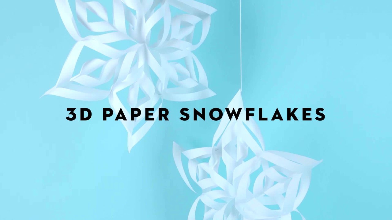 How to Make Paper Snowflakes