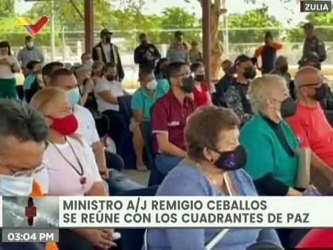 Activado Plan Especial para el reimpulso de los Cuadrantes de Paz en el estado Zulia