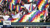 Bolivia: Movimientos sociales rechazan desestabilización convocada por sectores  de la derecha