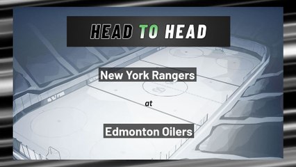 Edmonton Oilers vs New York Rangers: Moneyline