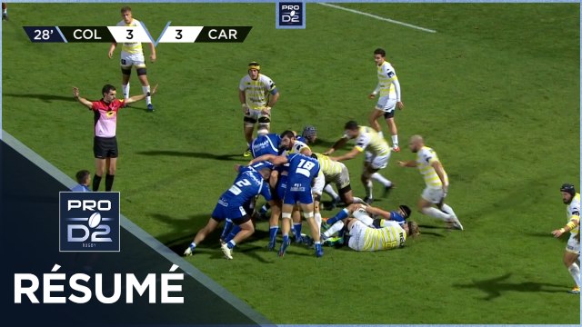 PRO D2 - Résumé Colomiers Rugby-US Carcassonne: 16-17 - J10 - Saison 2021/2022