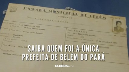 Saiba quem foi a única prefeita de Belém do Pará