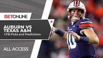 Auburn vs Texas A&M Predictions | BetOnline All Access Clip | College Football Picks