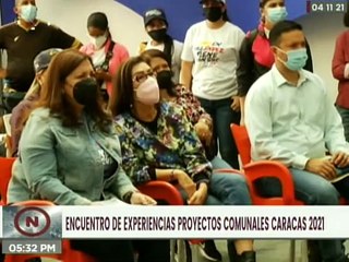 Entérate |  Se realizó encuentro de Experiencias de Proyectos Comunales de Caracas 2021