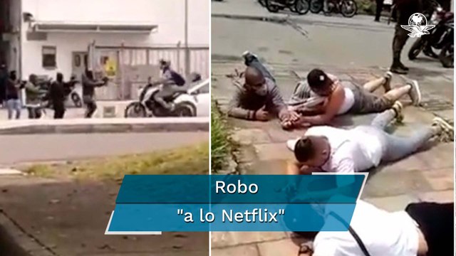 Hombres armados intentan robar almacén de oro al estilo “La Casa de Papel” en Colombia
