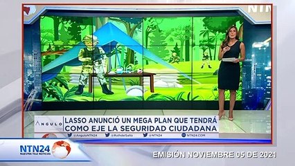 "Plan Ecuador'', la nueva iniciativa de Lasso para luchar contra el narcotráfico.