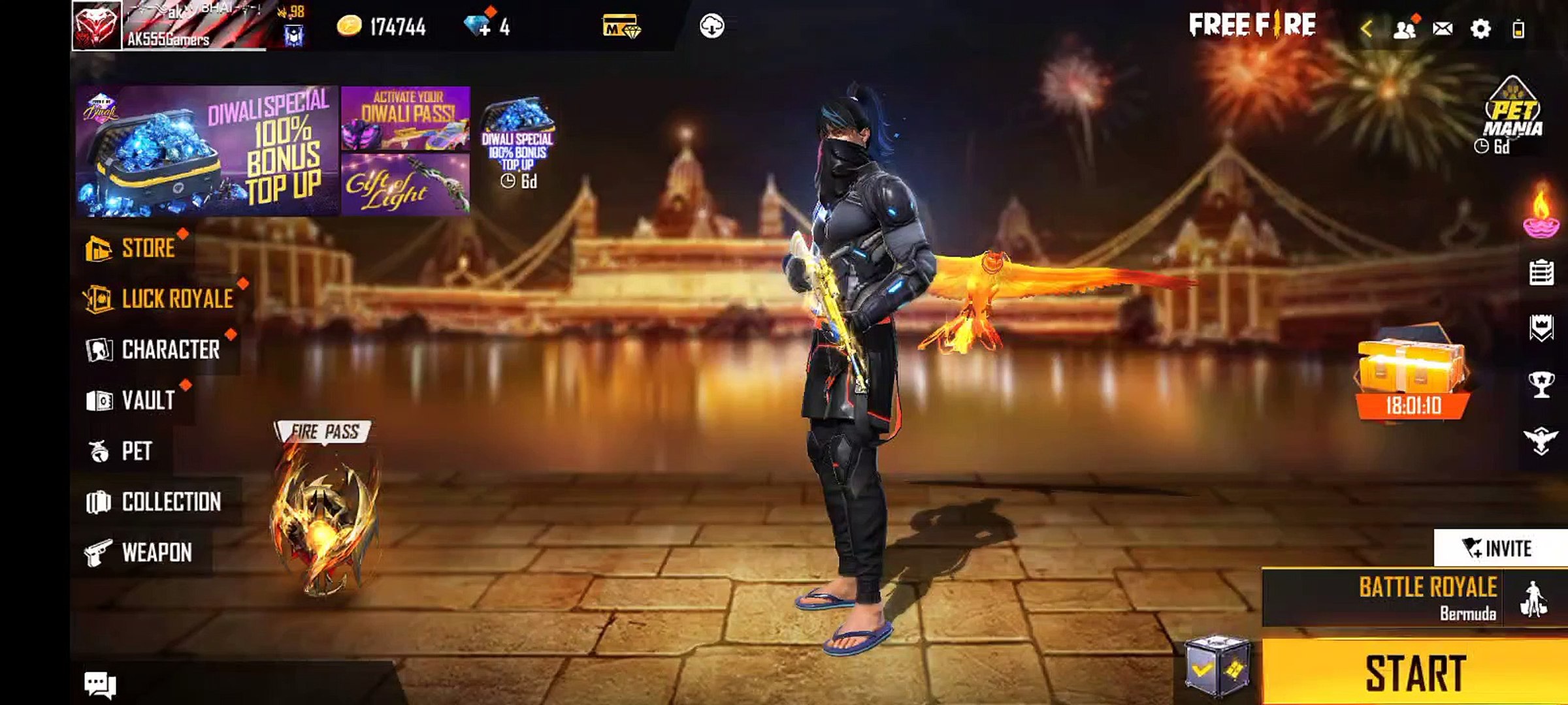 Garena free fire - gameplay ruok ff - Video Dailymotion