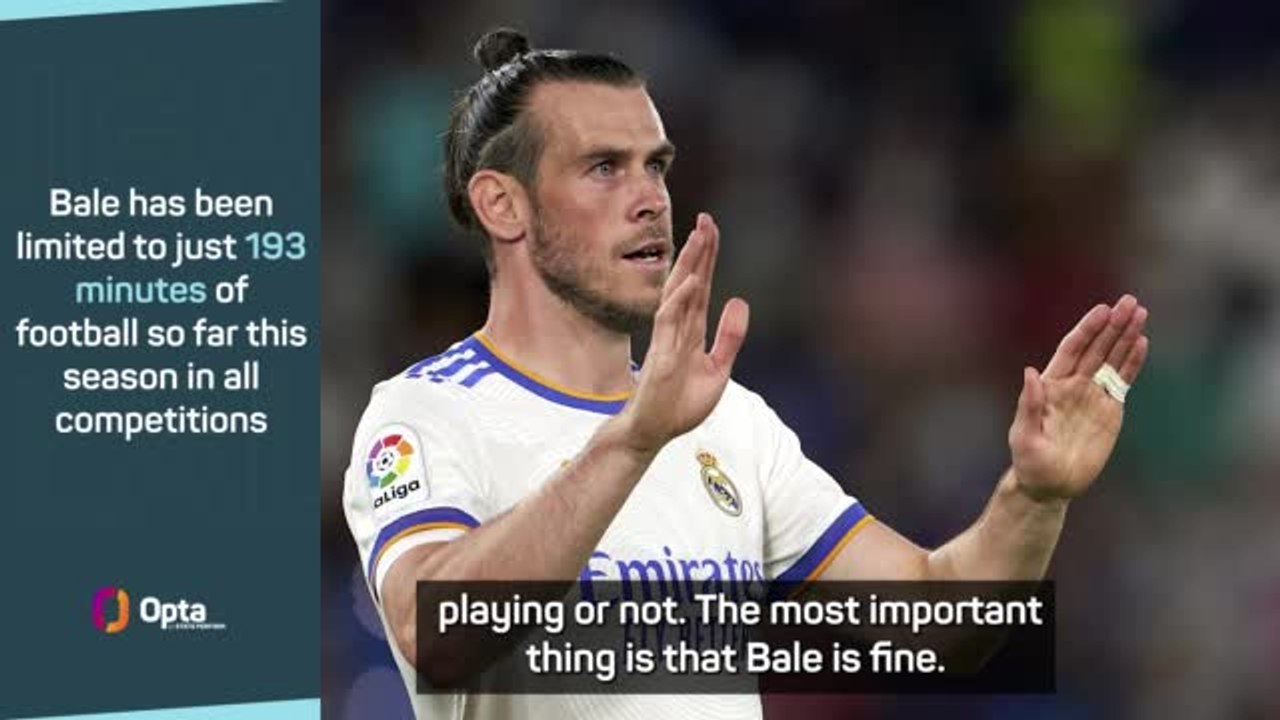 Ancelotti wants Bale to regain confidence after injury-hit season