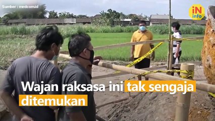 Heboh..!! Penemuan Wajan Raksasa Berusia Ratusan Tahun