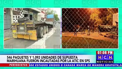 Decomisan 546 paquetes de droga caleteada dentro de rastra en SPS