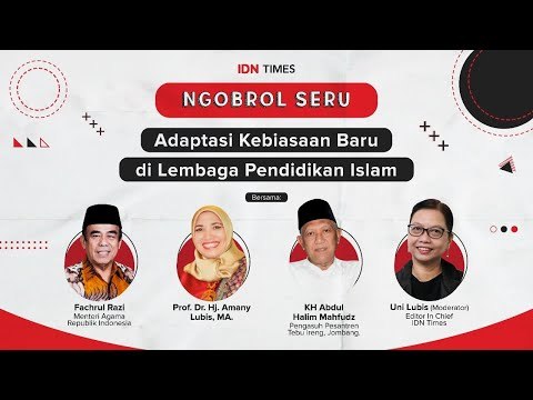 Ngobrol Seru Adaptasi Kebiasaan Baru di Lembaga Pendidikan Islam