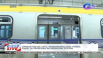 Operasyon ng LRT-2, pansamantalang itinigil dahil sa problema sa signaling system | News Live