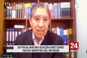 Avelino Guillén: perfil del nuevo ministro del Interior en el Gobierno de Pedro Castillo