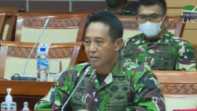 Jenderal Andika Perkasa Paparkan Visi dan Misi sebagai Calon Panglima TNI