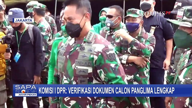 DPR Uji Kelayakan dan Kepatutan Calon Panglima TNI Jenderal Andika