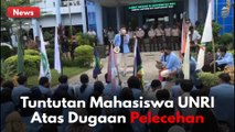 DUGAAN PELECEHAN SEKSUAL OLEH OKNUM DOSEN UNRI !! INI 5 TUNTUTAN MAHASISWA UNRI !!