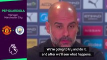 Guardiola focused on Man United, not on catching Chelsea