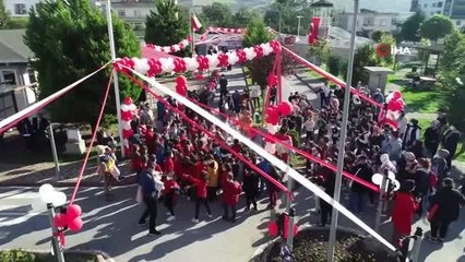 Minikler eğlenerek trafik kurallarını öğreniyor