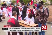 Trujillo: Corte de La Libertad admite demanda contra referéndum por nueva constitución