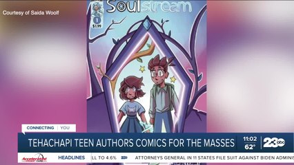 Tehachapi teen publishes superhero comic