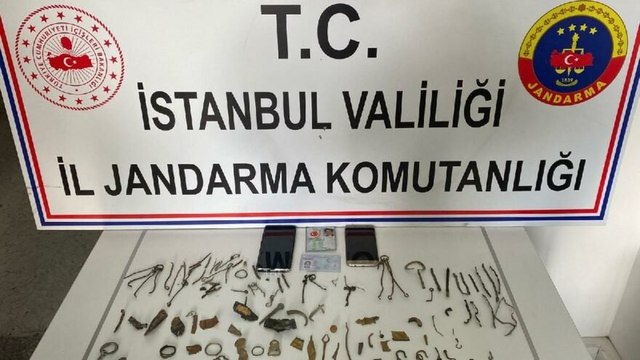 Jandarmadan tarihi eser kaçakçılarına suç üstü: Yunan, Roma ve Bizans dönemlerine ait eserler ele geçirildi