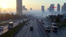 İstanbul kayboldu! Megakentten kartpostallık sis görüntüleri