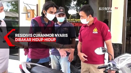 Download Video: Residivis Mencuri Motor Lagi, Babak Belur dan Nyaris Dibakar Warga