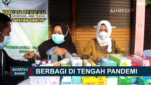 Komunitas Sosial Sediakan Warung Makan dan Pengobatan Gratis Untuk Warga